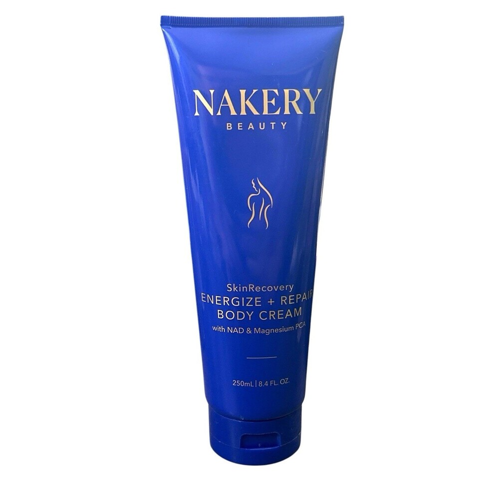 Nakery Beauty Skin Recovery Energize + Repair Body Cream NAD Magnesium PCA 8.4oz